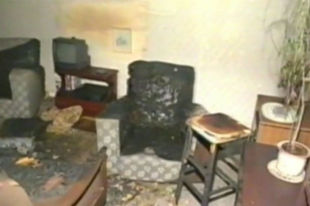 police-video-of-joy-hewers-burnt-out-flat